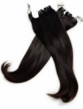 Single donor straight human hair bundles