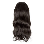 Natural Wave HD lace wig, back view