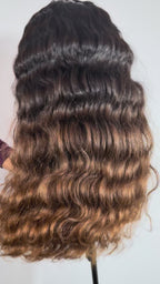 Brown Ombré Body Wave wig video