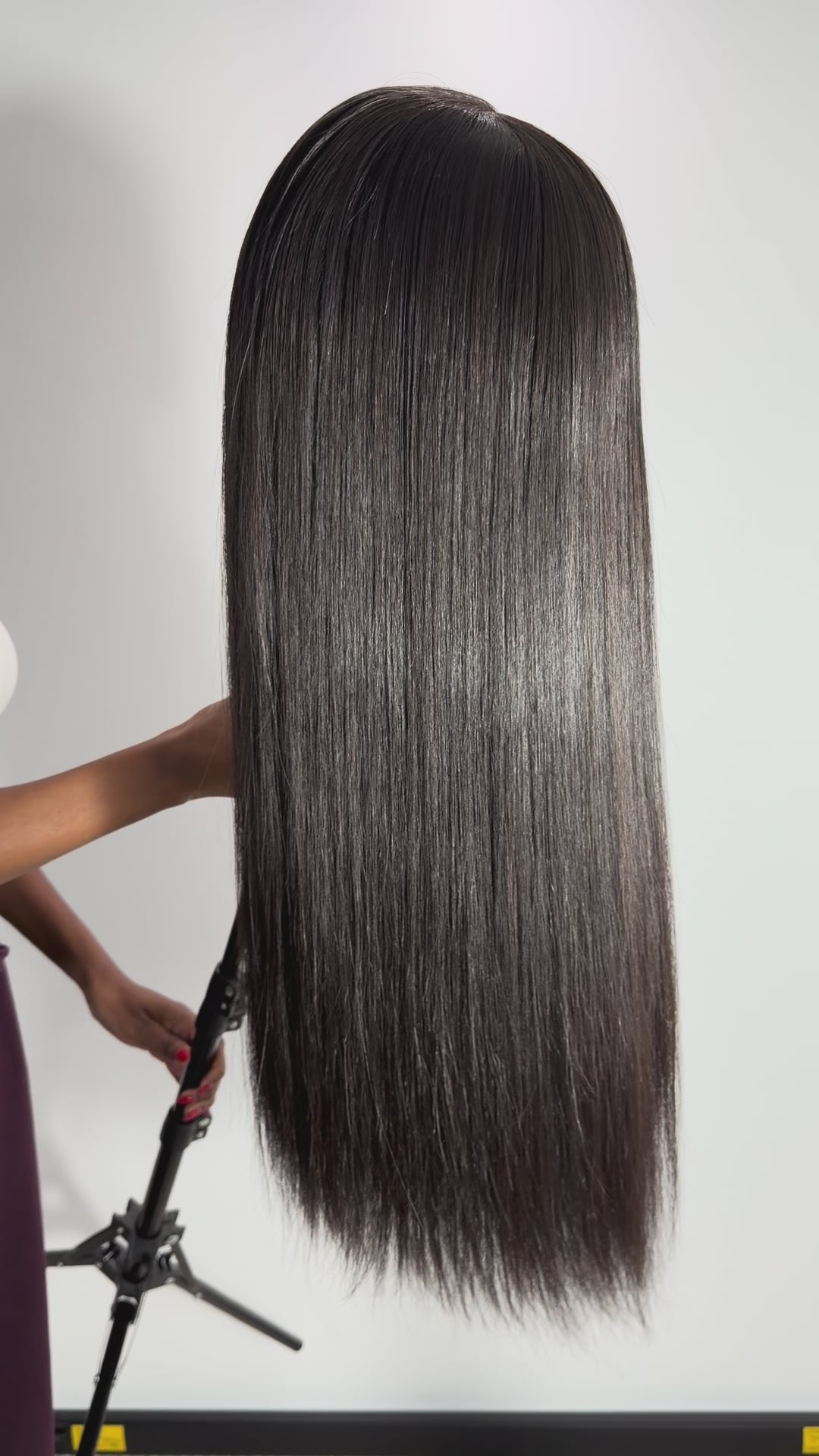 Natural Straight HD lace wig video